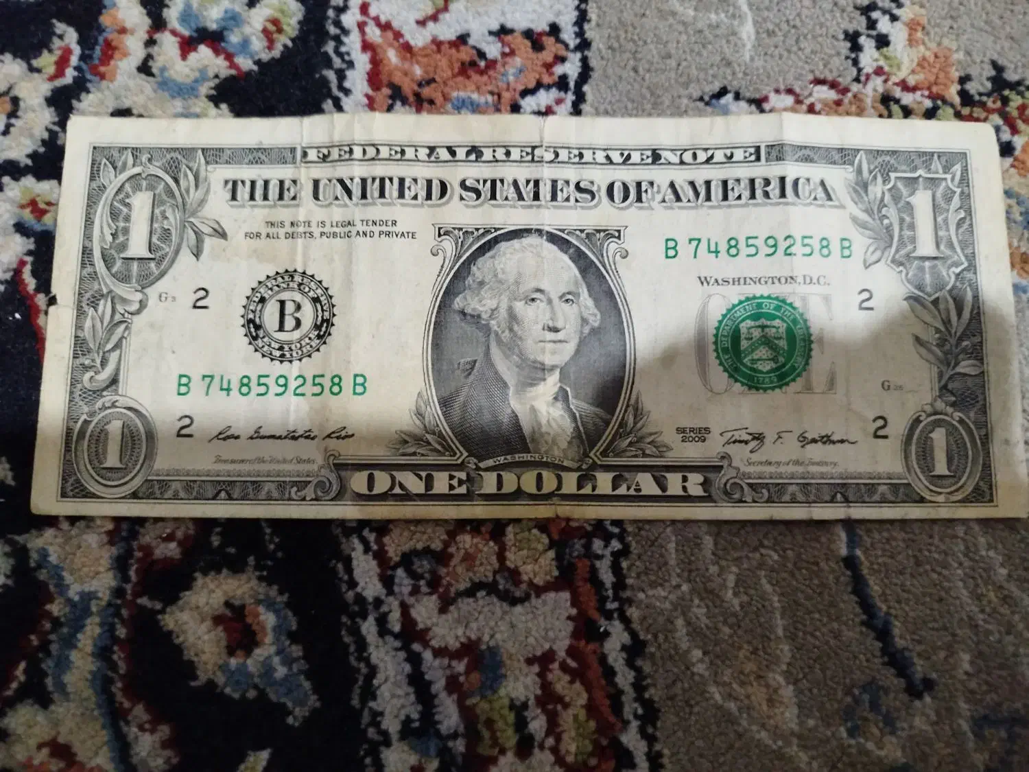 دلار قدیمی|کلکسیون سکه، تمبر، اسکناس|کرمانشاه, |دیوار