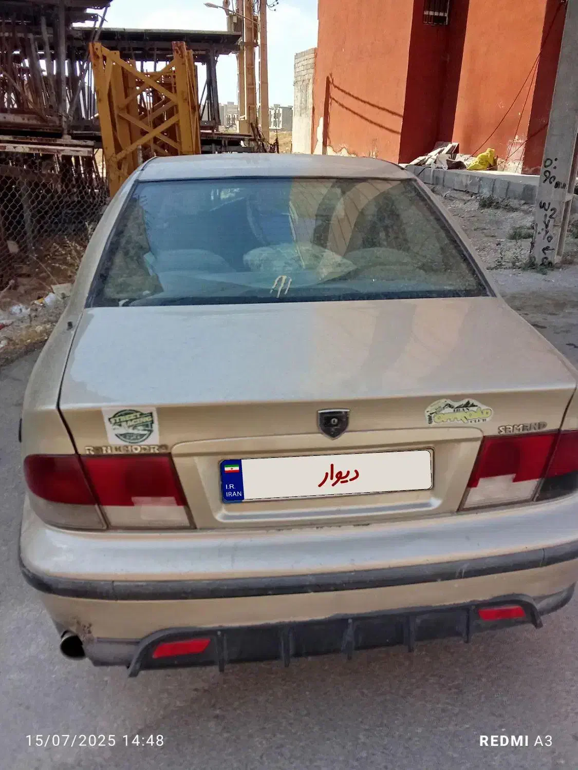 سمند 84دوگانه دستی|خودرو سواری و وانت|محمدیه-قزوین, |دیوار