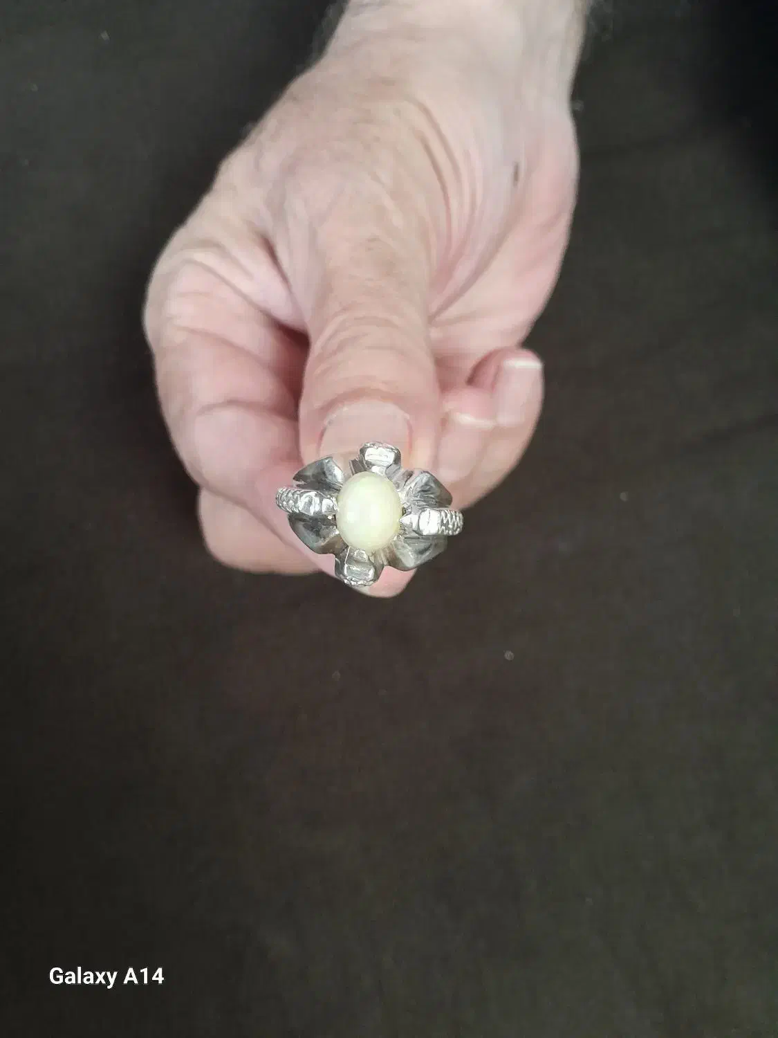 انگشتر نقره دست ساز سنگ اپال|جواهرات|تهران, بهارستان|دیوار