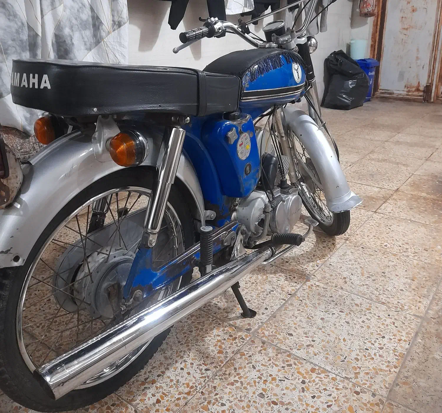 یاماها صد لا کاغذی فابریک. انجین پلمپ|موتورسیکلت|امیدیه, |دیوار