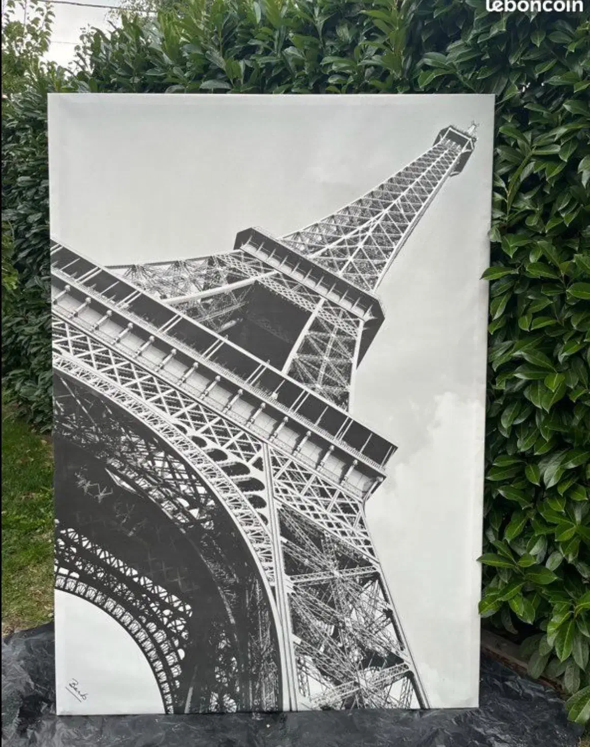 تابلو برج ایفل|تابلو، نقاشی، عکس|تهران, شهرک غرب|دیوار