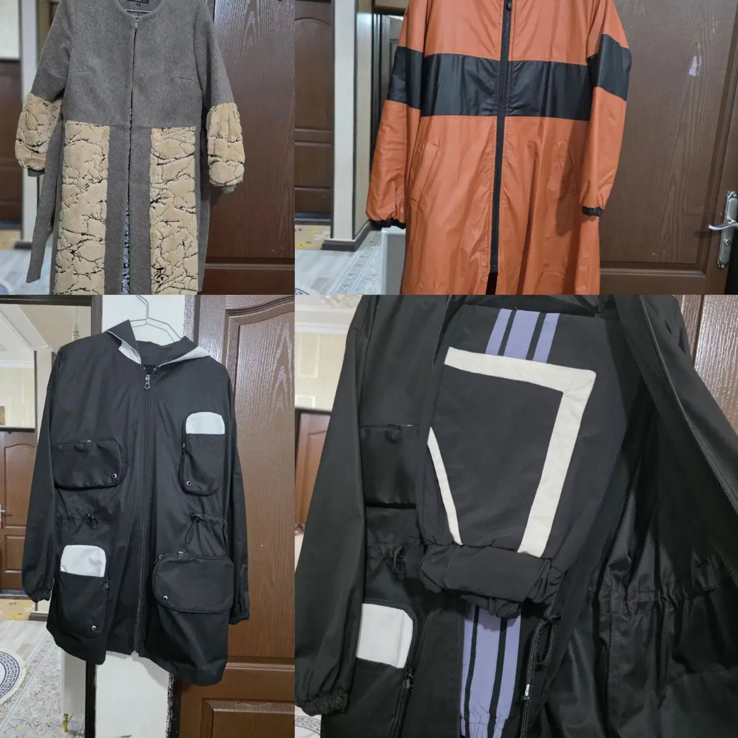 مانتو پالتو بارانی|لباس|ماکو, |دیوار