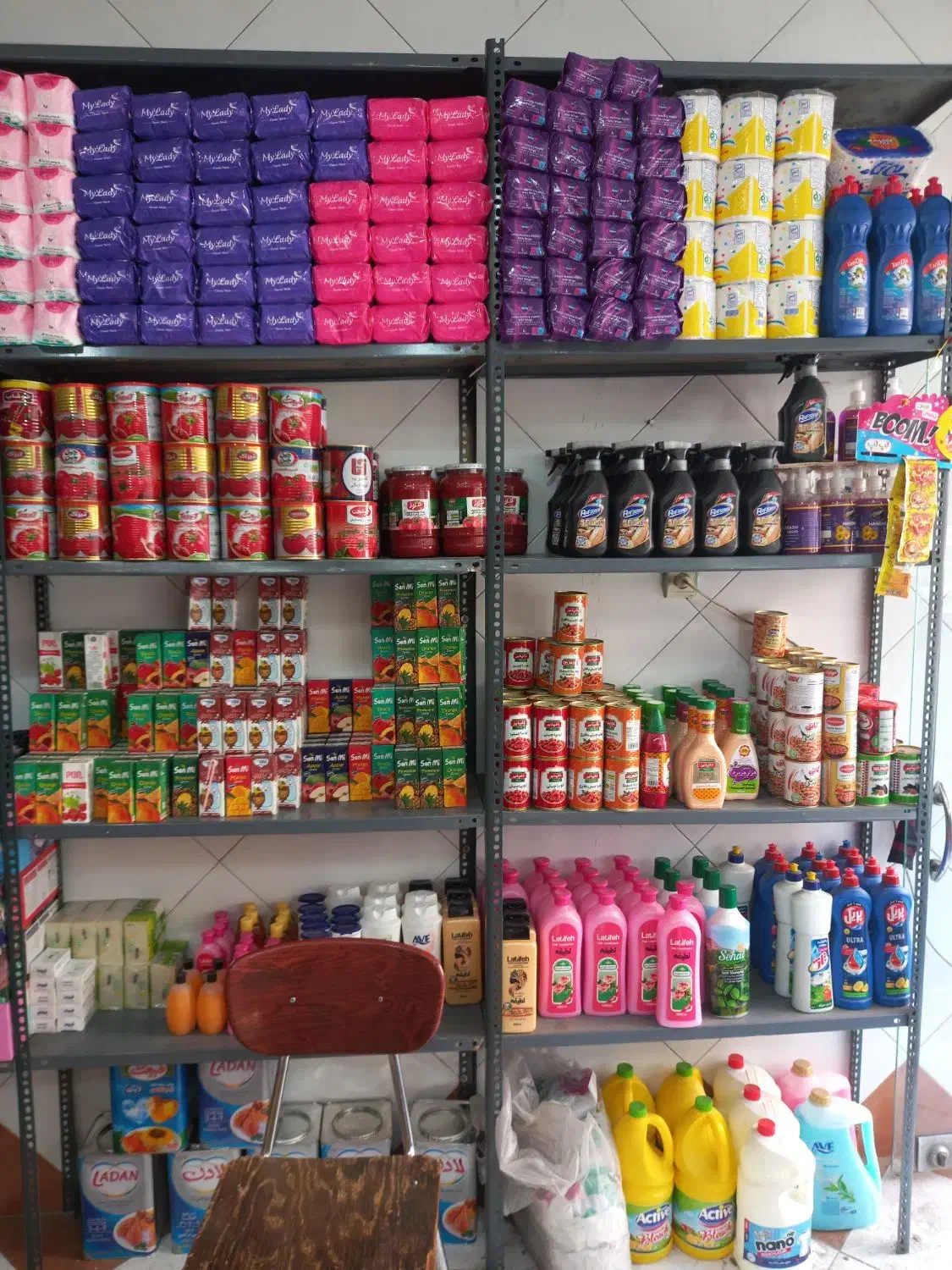 قفسه پیچ و مهره ای ۳۰ در ۹۰ محکم همراه با شاخه|فروشگاه و مغازه|تهران, شهرک طالقانی|دیوار