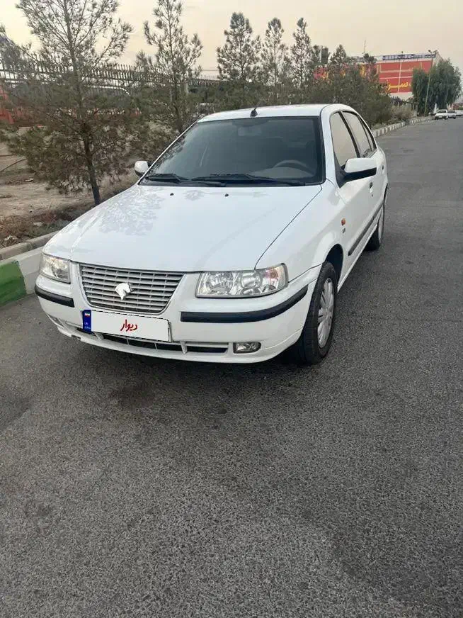 سمند lx مدل ۹۹، بدون رنگ ، سفید ، فوق العاده تمیز|خودرو سواری و وانت|قم, خداکرم|دیوار