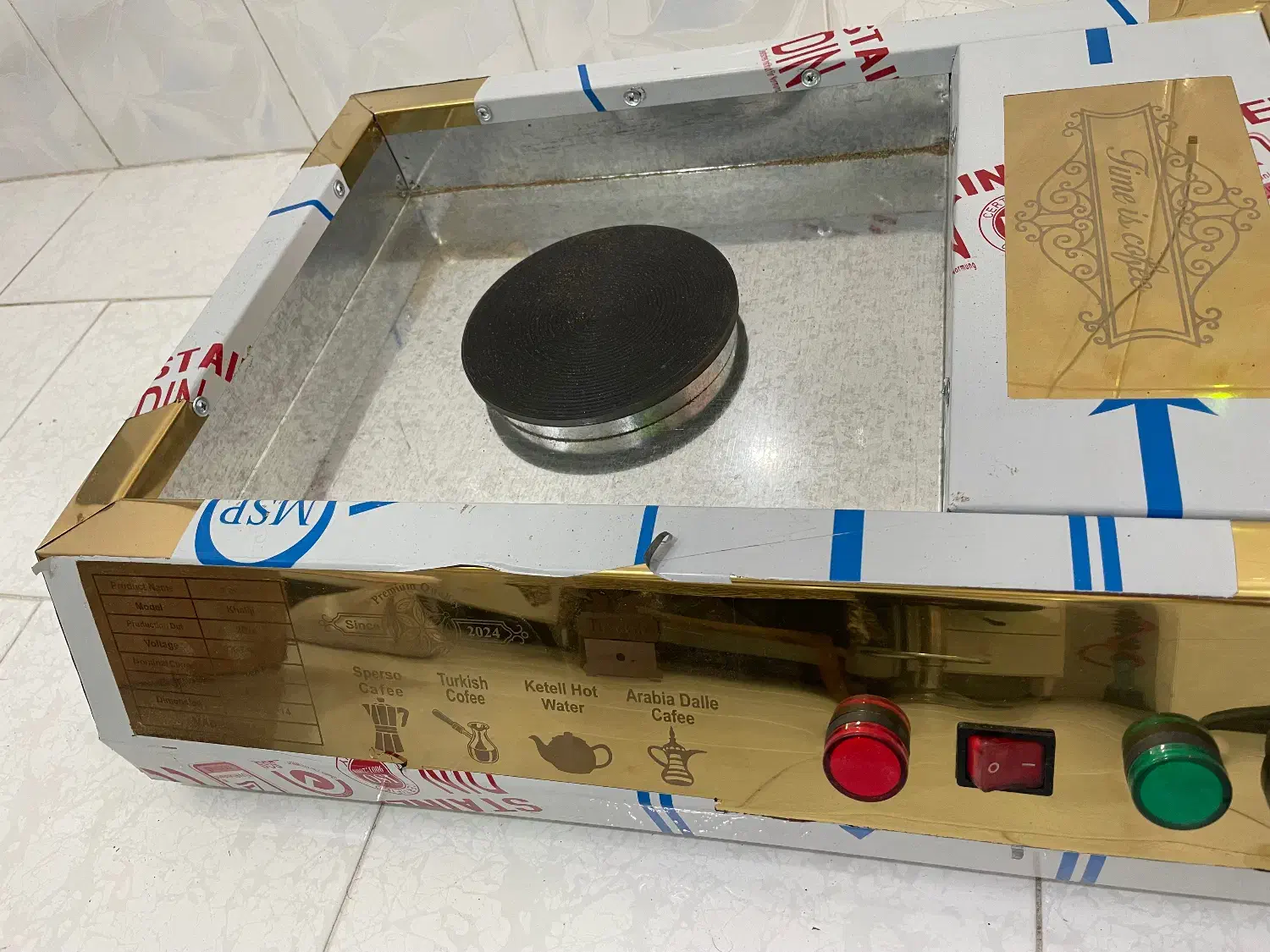 قهوه ساز شنی مارک خلیج|سماور، چایساز، قهوهساز|زاهدان, |دیوار