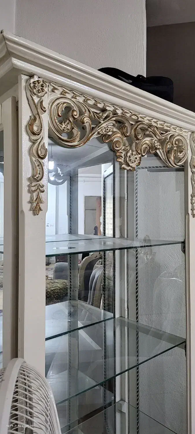 بوفه سفید|بوفه، ویترین، کنسول|زرگرشهر, |دیوار