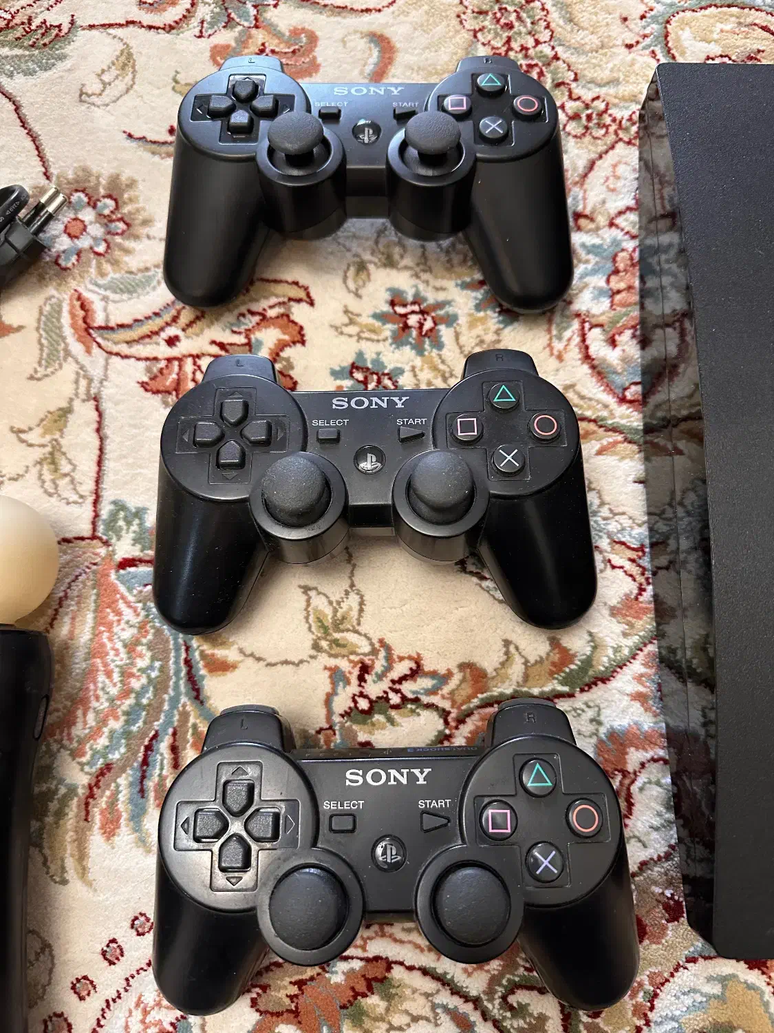 Ps3 slim پی اس ۳ اسلیم با ۳ دسته و یک بازی|کنسول، بازی ویدئویی و آنلاین|تهران, شهرک آتی شهر|دیوار