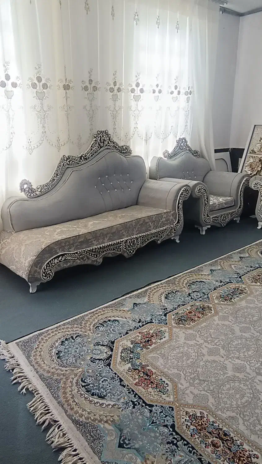 مبل هشت نفره|مبلمان خانگی و میز عسلی|خرم‌آباد, |دیوار