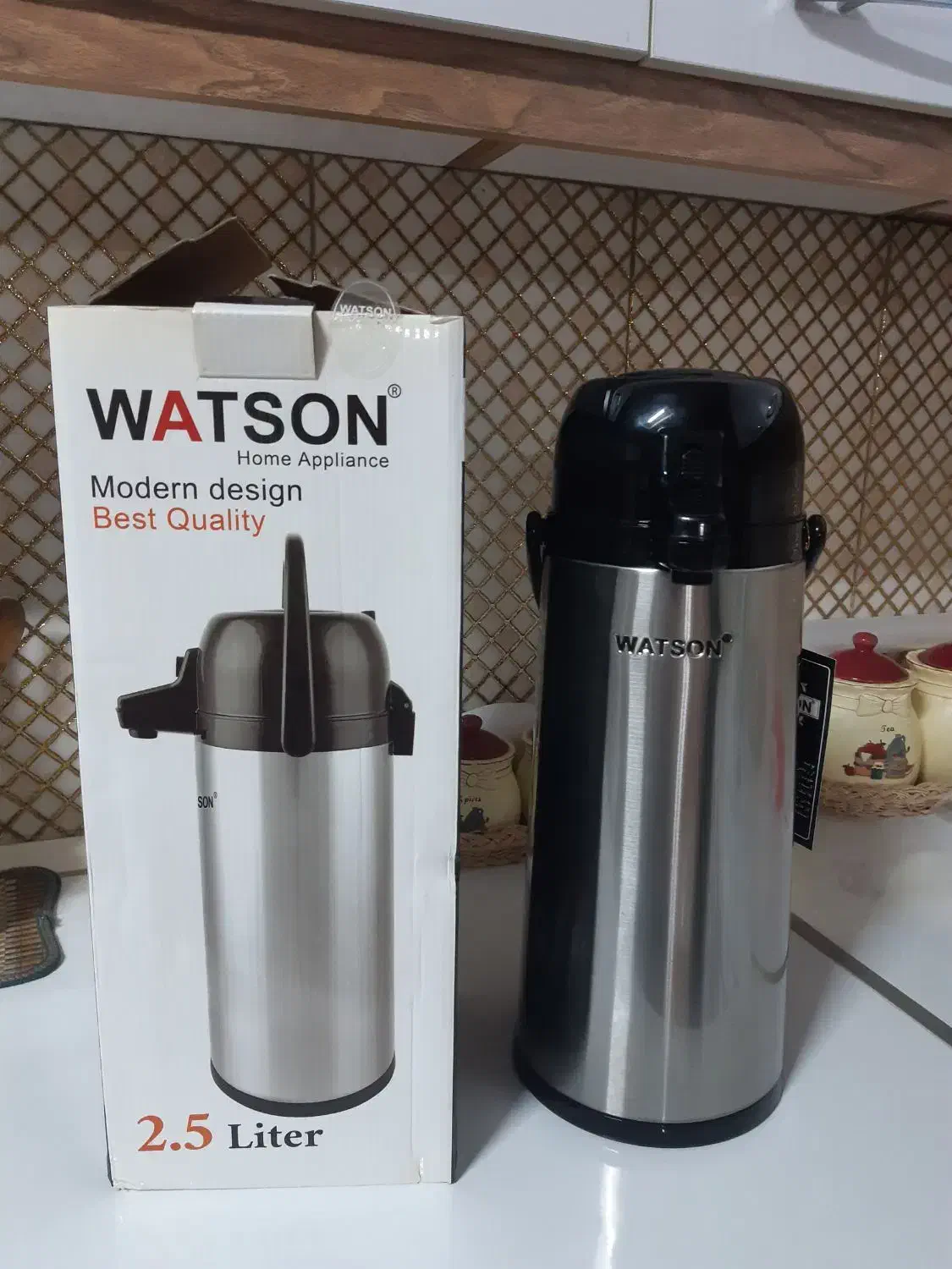 فلاکس چایی وکلمن آب|ظروف نگهدارنده، پلاستیکی، یک‌بارمصرف|شیروان (خراسان), |دیوار