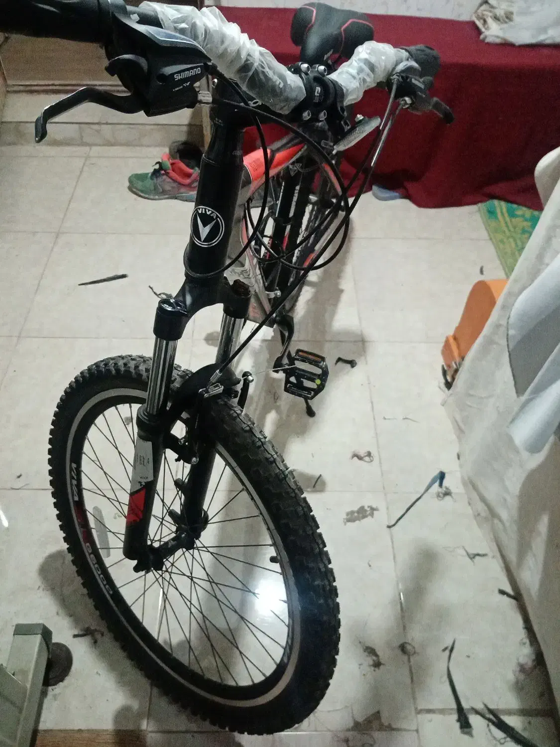 دوچرخه ویوا Punto نو و اکبندبه همراه باربند|دوچرخه، اسکیت، اسکوتر|مرودشت, مختارآباد|دیوار