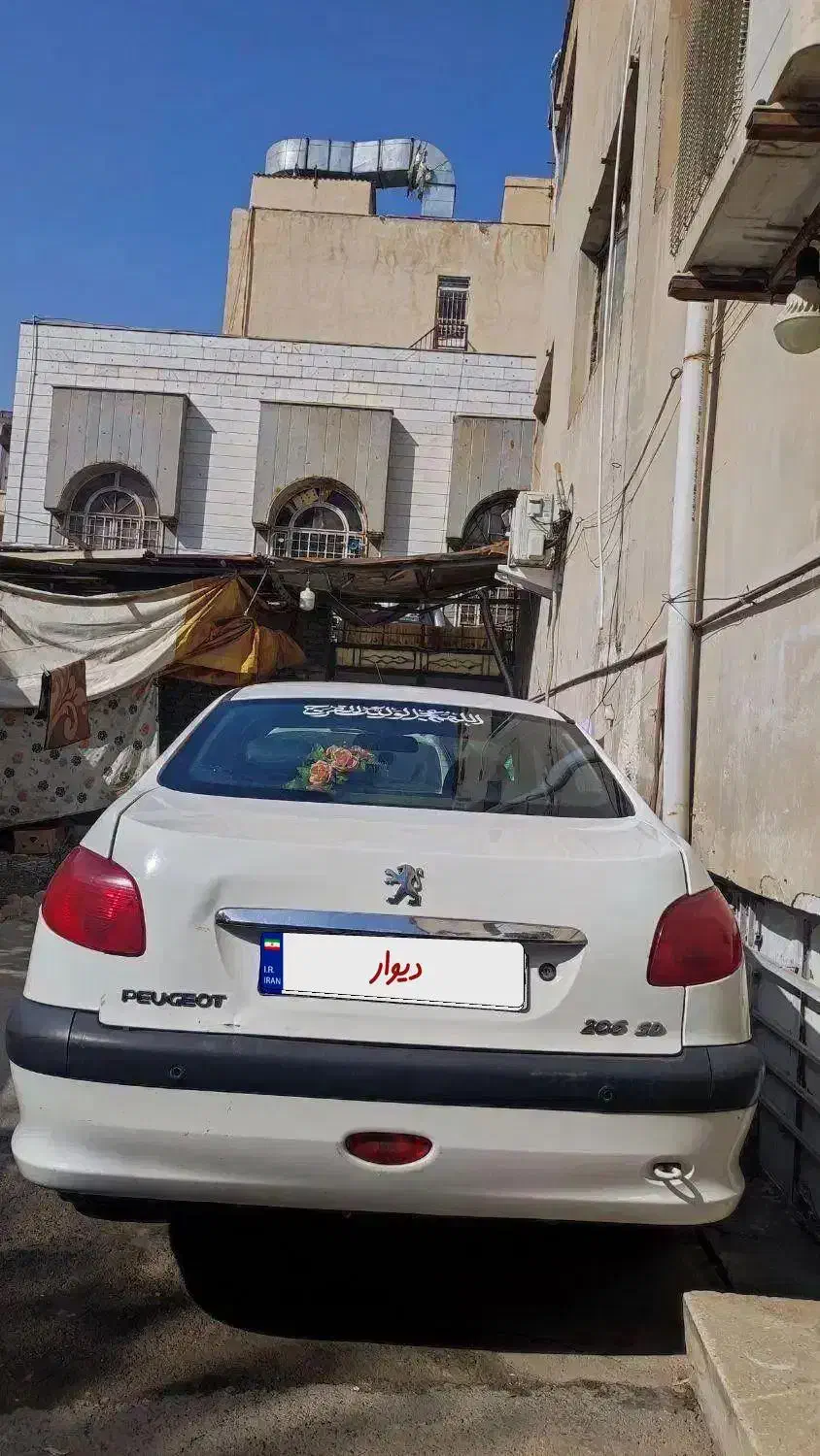 پژو v8 SD206 تیپ 5|خودرو سواری و وانت|مشهد, سراب|دیوار