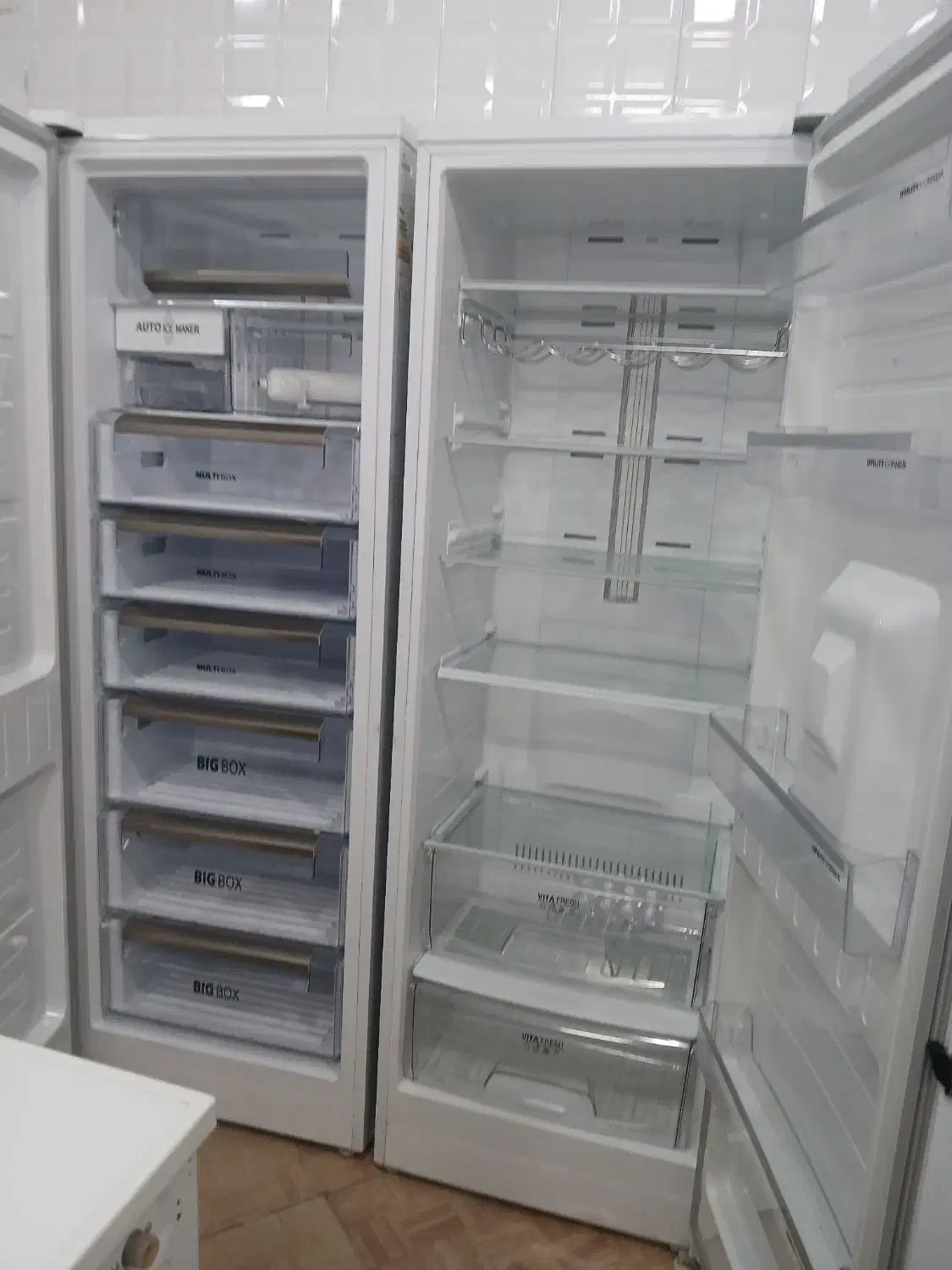 یخچال دوقلو یخساز اتومات|یخچال و فریزر|نیشابور, مدرس|دیوار