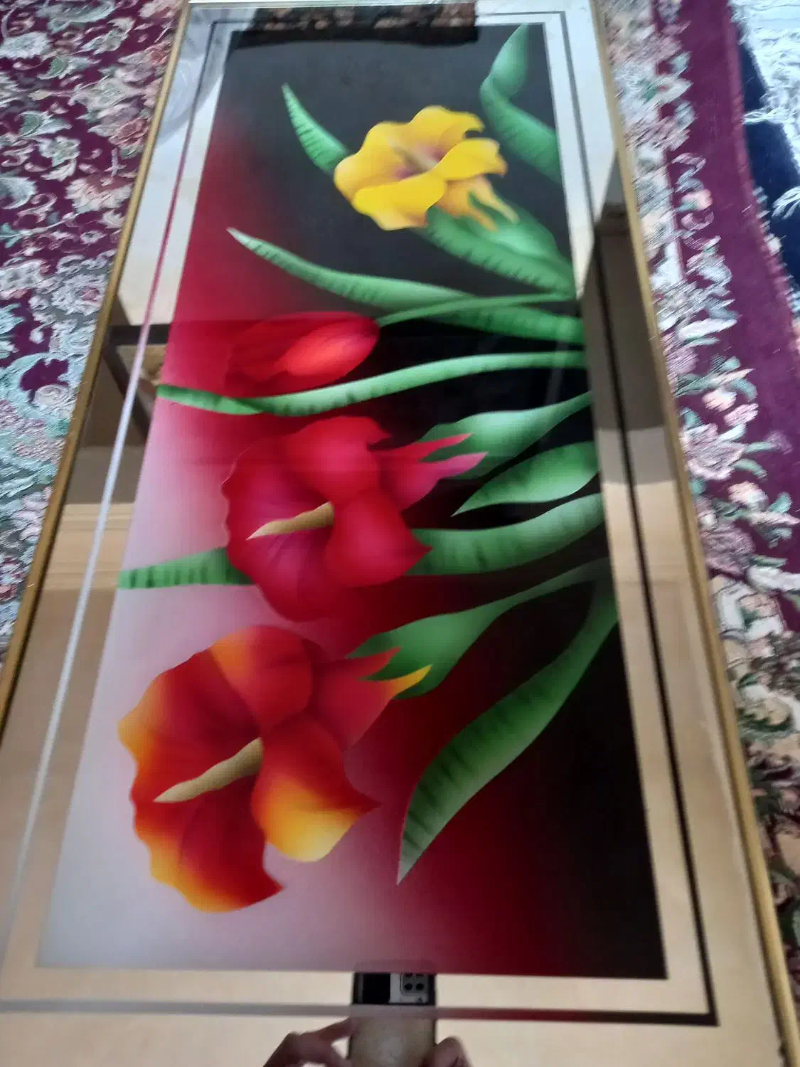 تابلو آینه پس زمینه|آینه|مشهد, نوید|دیوار