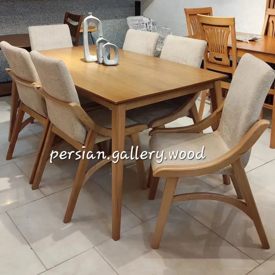 آویسا میز ناهارخوری دیپلمات با صندلی سزار|میز و صندلی غذاخوری|تهران, الهیه|دیوار