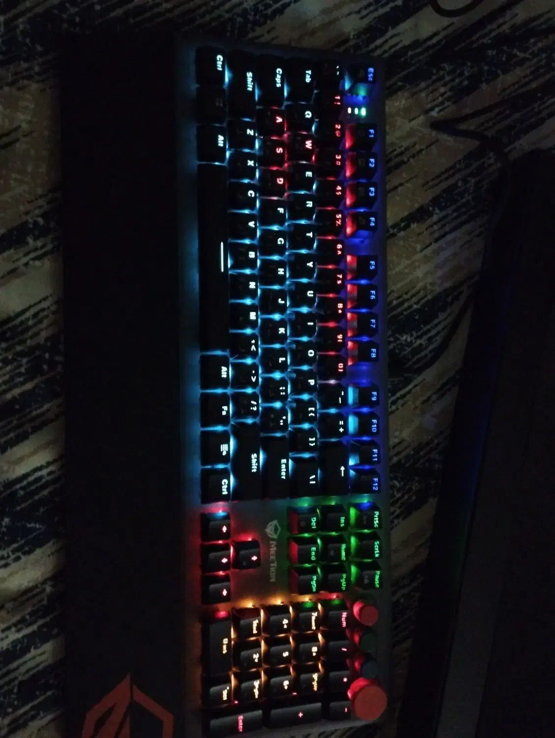 کیبورد مکانیکال meetion mk500|قطعات و لوازم جانبی رایانه|تهران, جیحون|دیوار