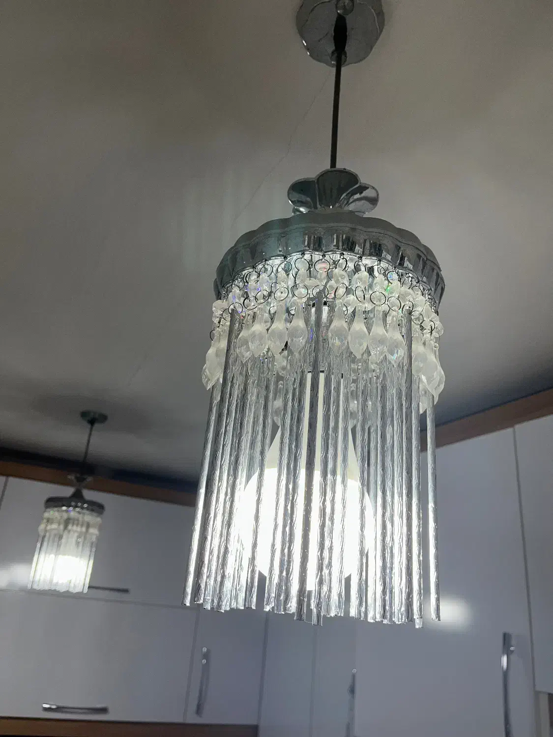 لوستر|لوستر و چراغ آویز|رشت, باهنر|دیوار