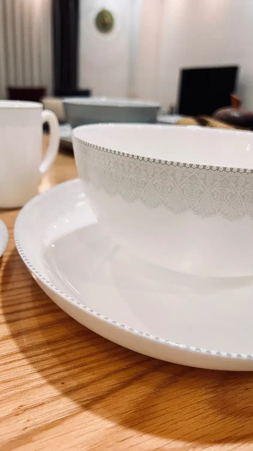 سرویس غذاخوری.سرویس ۲۶ پارچه لومینارک|ظروف سرو و پذیرایی|رشت, باهنر|دیوار