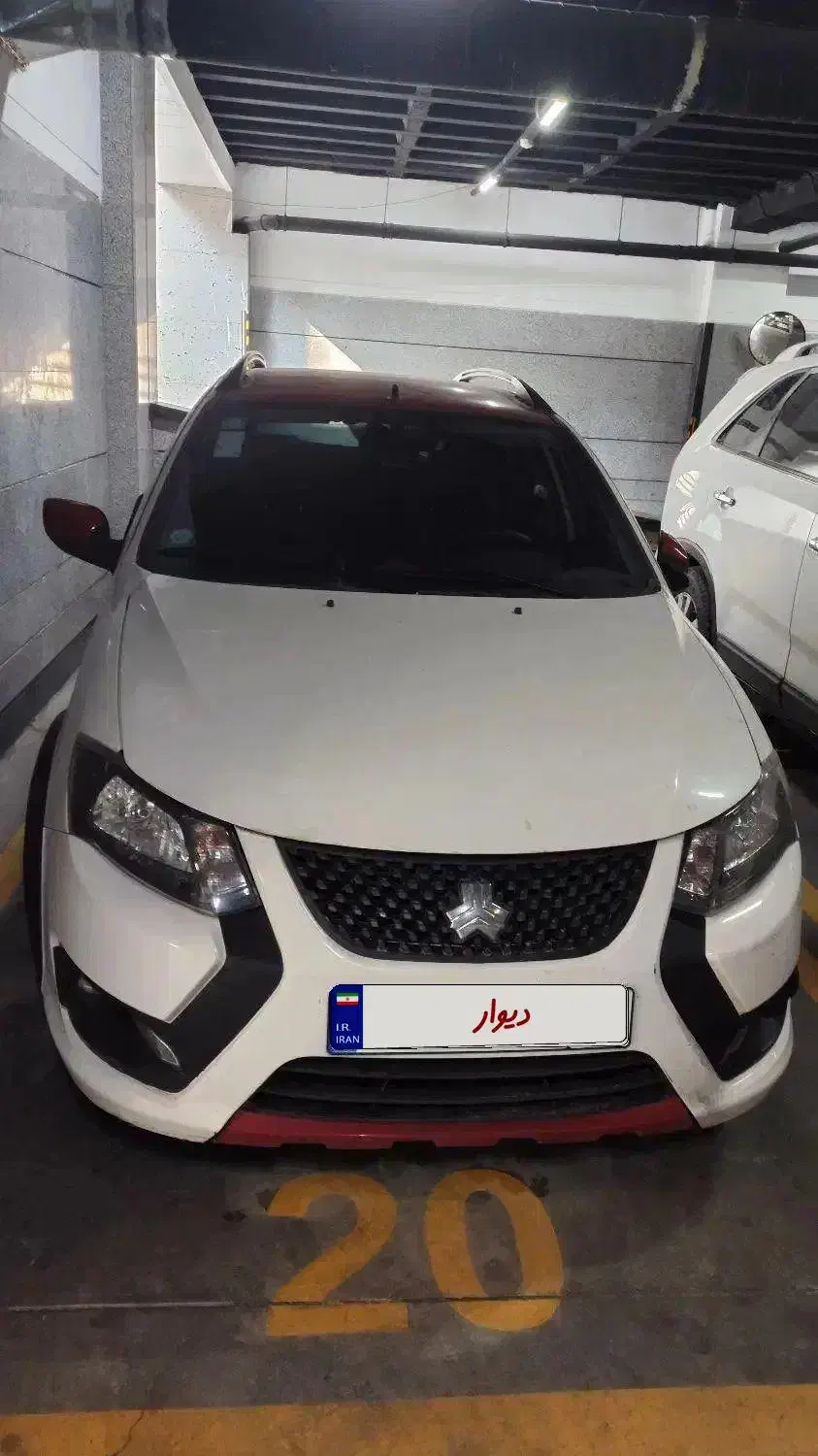 کوییک ۱۴۰۳ سفید قرمز|خودرو سواری و وانت|تهران, ونک|دیوار