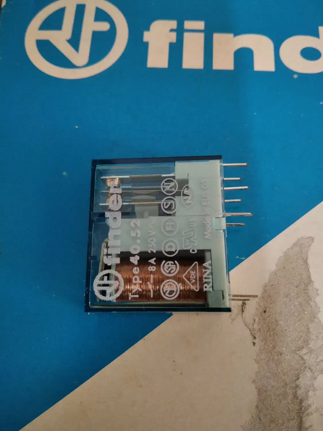 رله دو کونتاک هشت پایه اصل پک پنجاه تایی|قطعات و لوازم جانبی رایانه|بهارستان, |دیوار