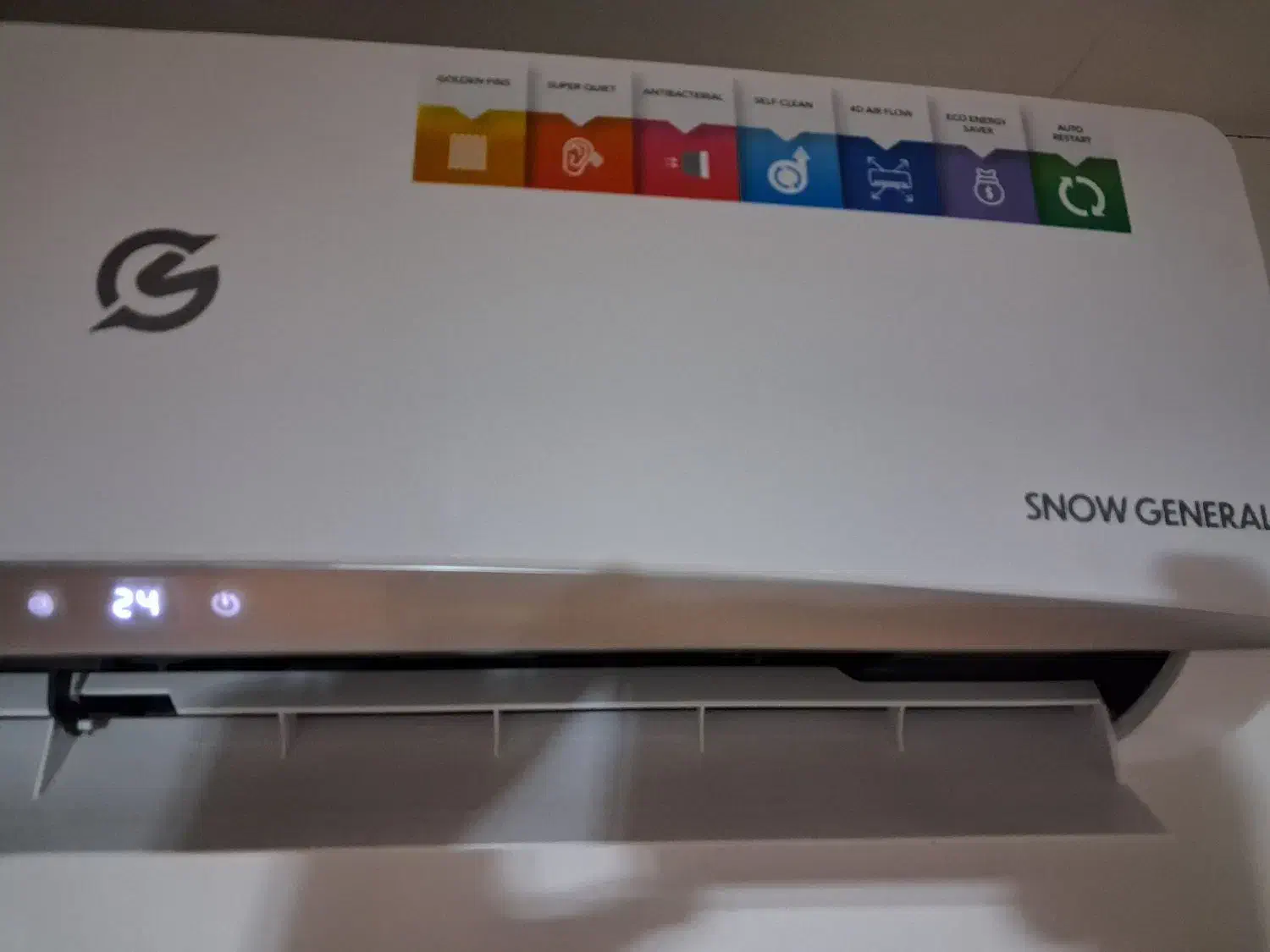 کولرگازی۱۲هزاراسنوجنرال|کولر گازی و فنکوئل|کاشان, درب یلان|دیوار