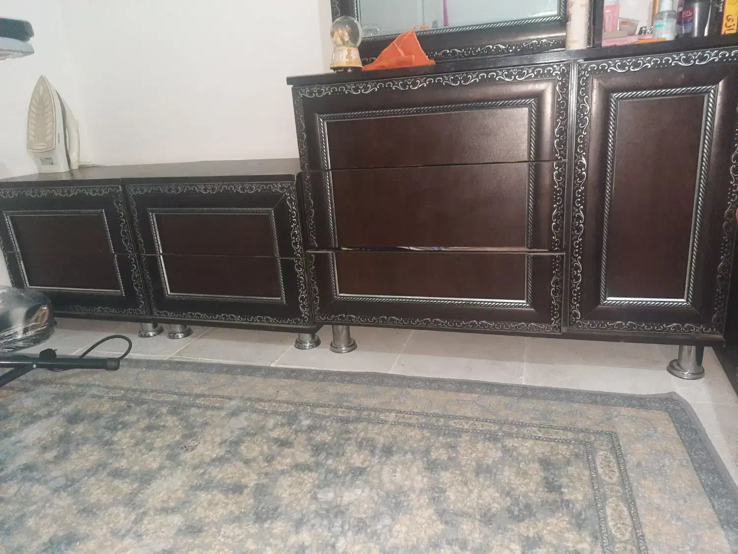 سرویس ۲ نفره|تخت و سرویس خواب|هشتگرد, فاز ۷ مهستان|دیوار