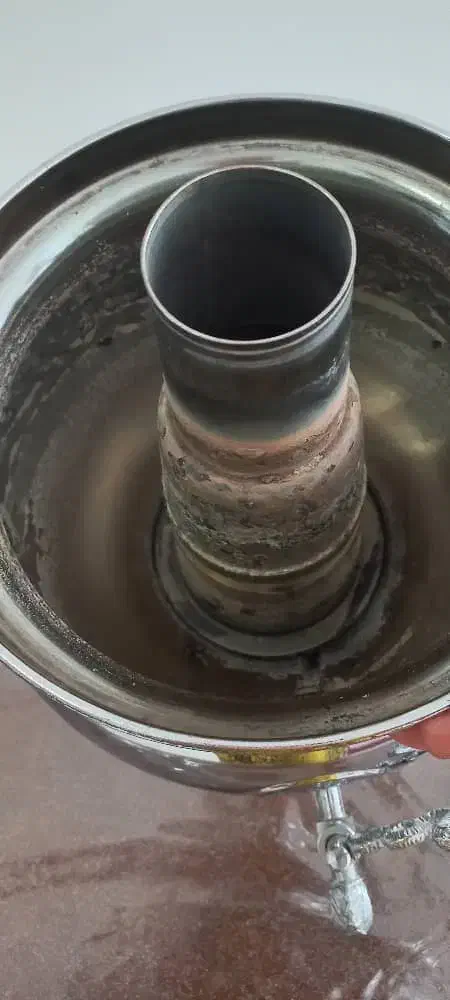 سماور گازی تمیز وسالم ۱۰لیتری|سماور، چای‌ساز، قهوه‌ساز|سنندج, |دیوار