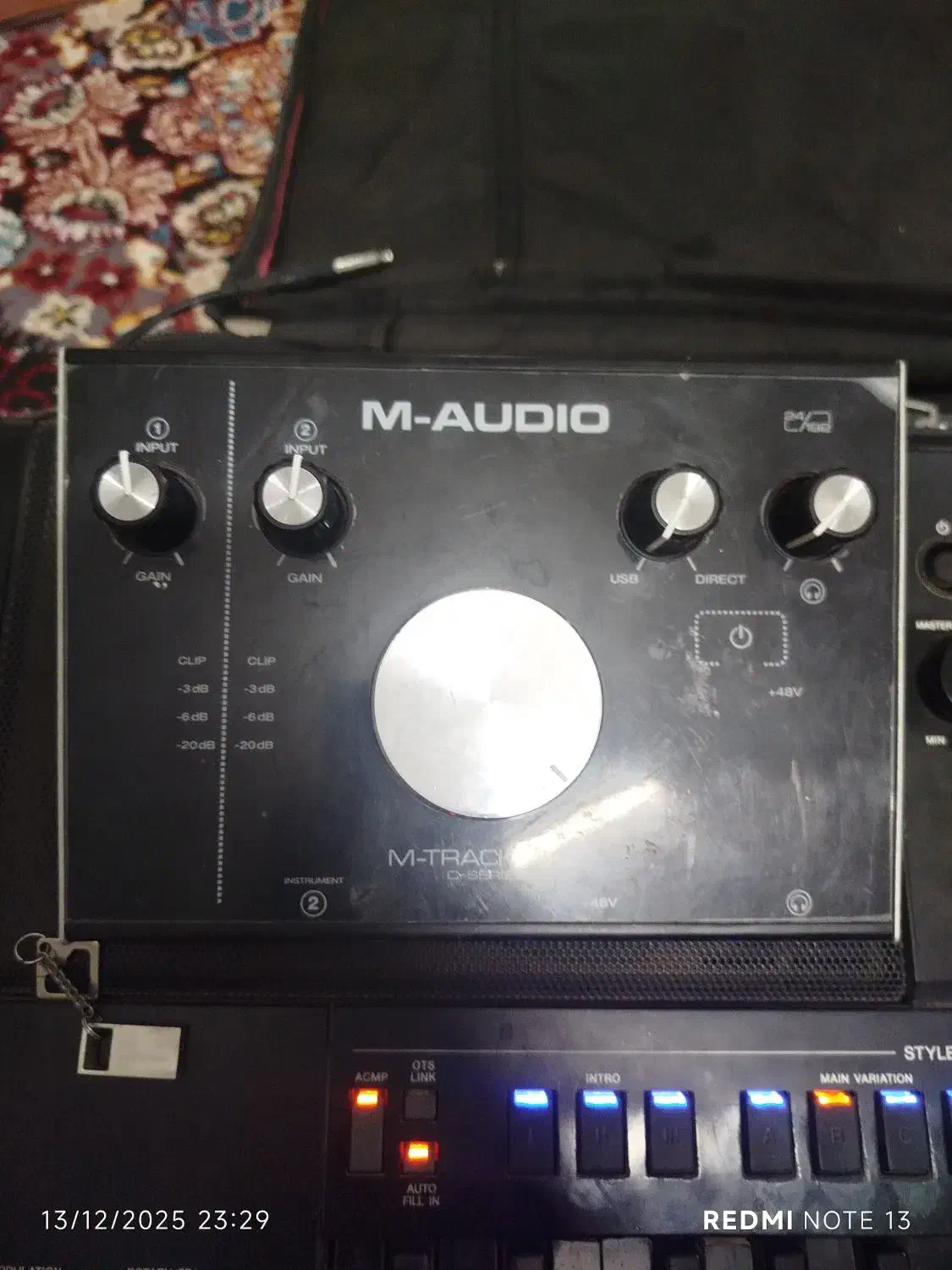 کارت صدا m-audio2x2|آلات موسیقی|اسفراین, |دیوار