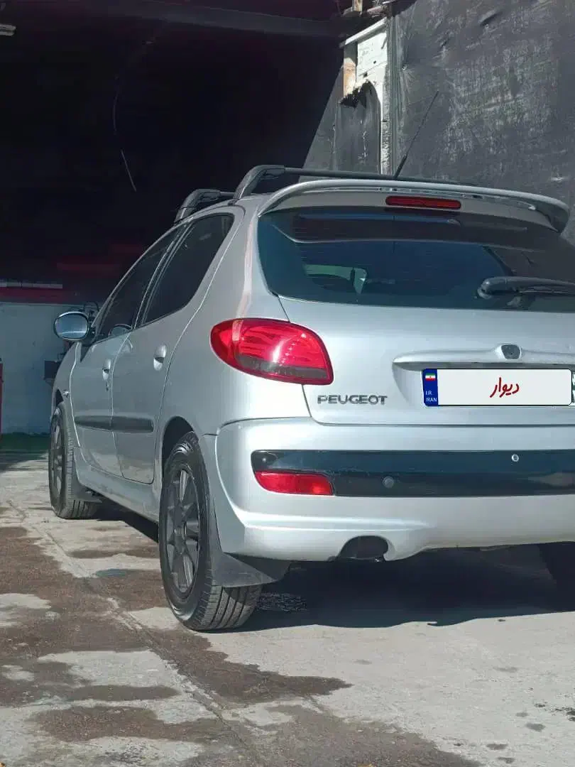 206 تیپ ۵ NFU|خودرو سواری و وانت|شیراز, شهرک والفجر|دیوار