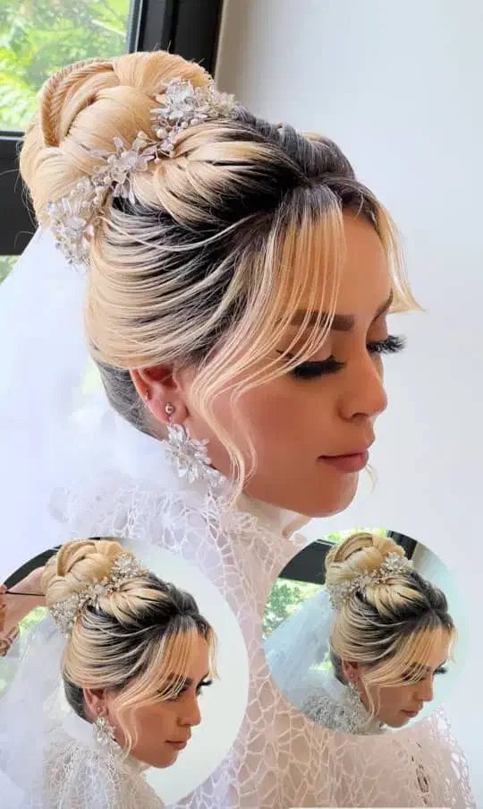 میکاپ و شینیون حرفه ای عروس لباس عروس رایگان|خدمات آرایشگری و زیبایی|سلمانشهر, |دیوار