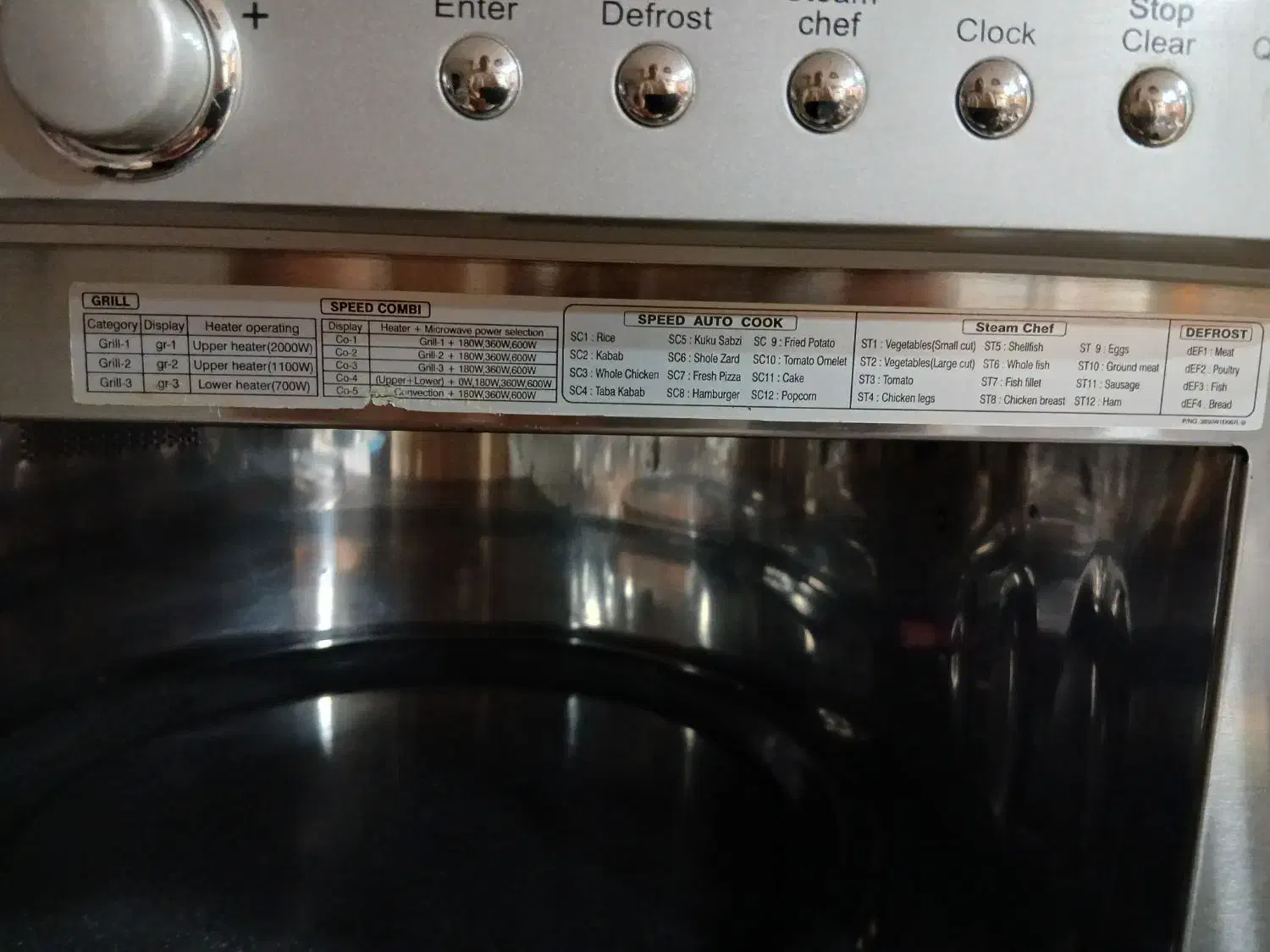 ماکروویوسولاردمlg صل کره مدلCP-3493SCRالجی درحدنو|اجاق گاز و لوازم برقی پخت‌وپز|قزوین, |دیوار