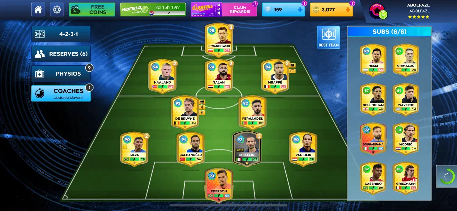 دریم لیگ (DLS26)|کنسول، بازی ویدئویی و آنلاین|شاهرود, |دیوار