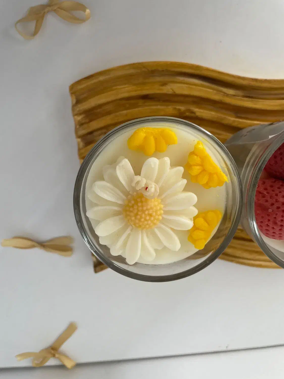 انواع شمع گیاهی برا دکور و هدیه و سرویس بهداشتی|صنایع دستی و سایر لوازم تزئینی|شاهینشهر, شهرک میلاد|دیوار