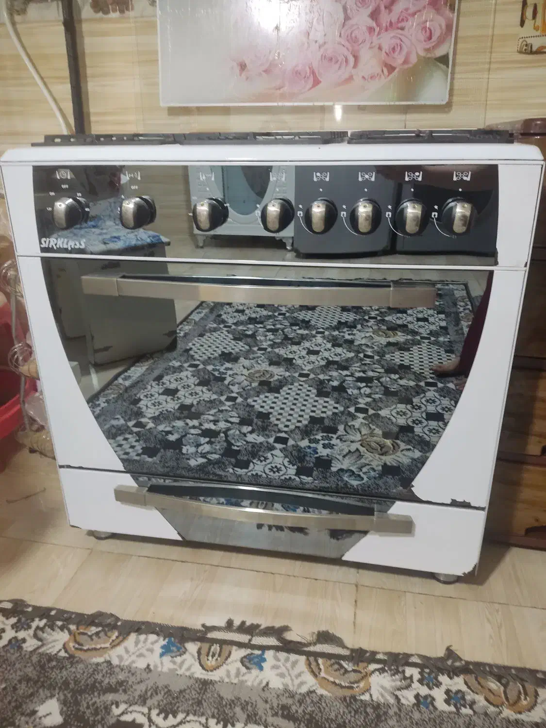 گاز فردار پنج شعله سالم|اجاق گاز و لوازم برقی پختوپز|مشهد, حجت|دیوار