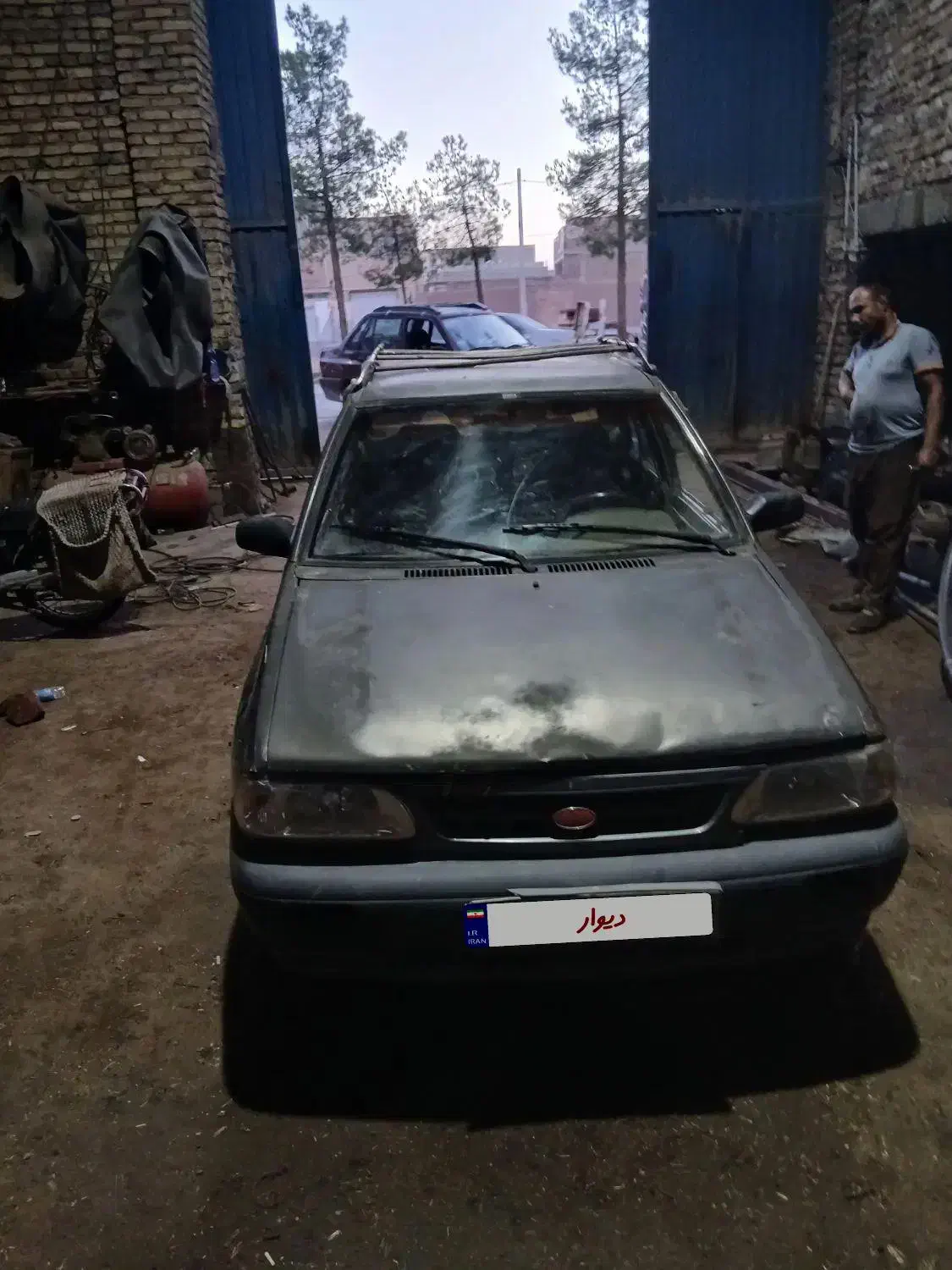 پراید مدل 84 به رنگ نوک مدادی|خودرو سواری و وانت|میبد, |دیوار