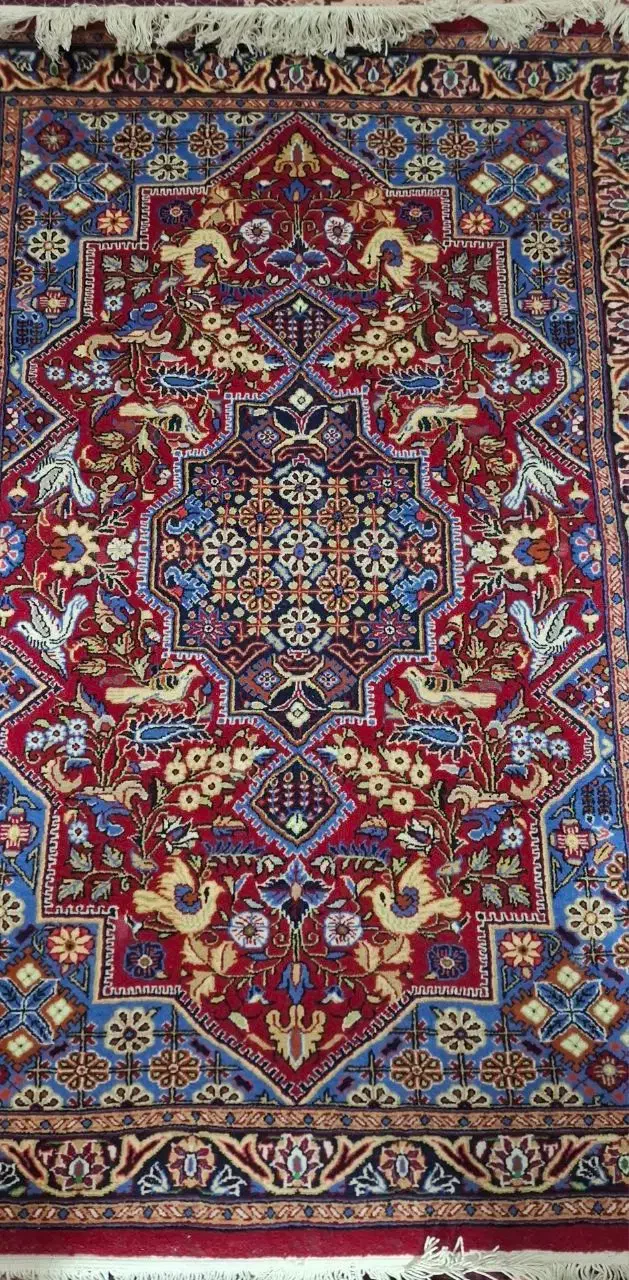 فروش فرش دستبافت ذرع و نیم|فرش|اراک, |دیوار