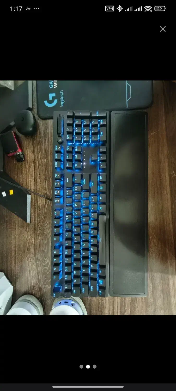 کیبورد ریزر blackwidow v3|قطعات و لوازم جانبی رایانه|شیراز, ملاصدرا|دیوار