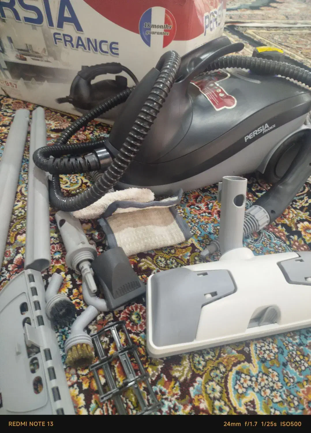 بخار شوی حرفه ای و چند کاره پرشیا|جاروبرقی، جارو شارژی، بخارشو|سنندج, |دیوار