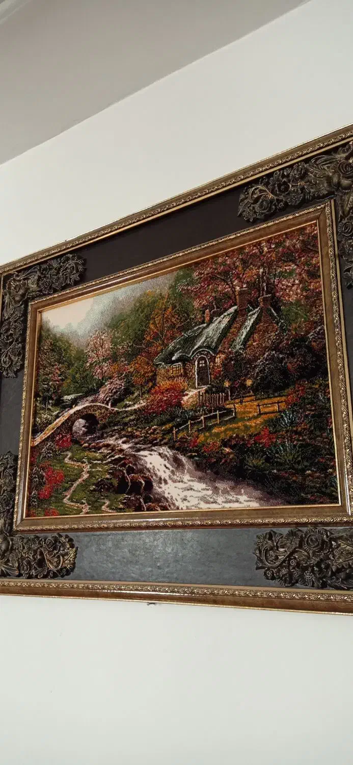 تابلو فرش ماشینی|تابلو فرش|لاهیجان, گلستان|دیوار