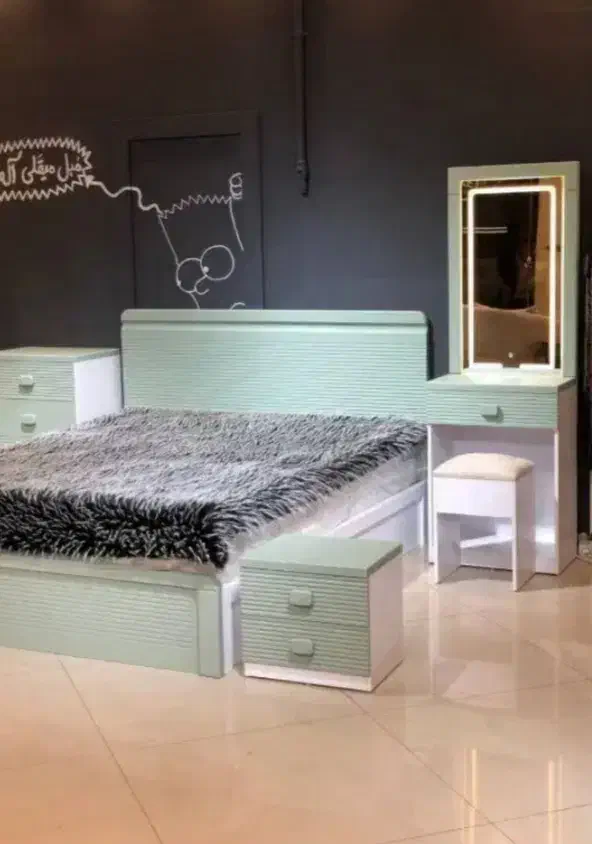 سرویس خواب کد ۱۰۱۲ //آقای چوبی//هدیه دار|تخت و سرویس خواب|خمینیشهر, |دیوار