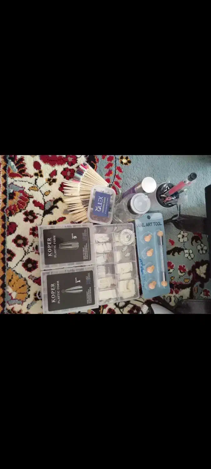 وسایل کاشت ناخن|آرایشی، بهداشتی، درمانی|خوی, |دیوار