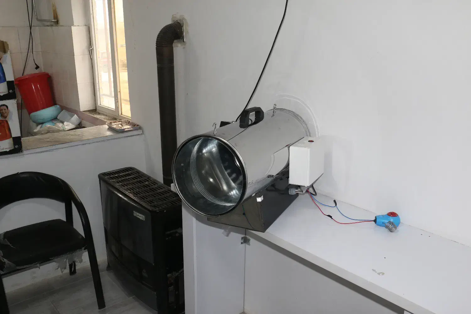 بخاری مخصوص مرغداری جت هیتر موشکی گازی 15 گازوئیل|بخاری، هیتر، شومینه|بوشهر, |دیوار