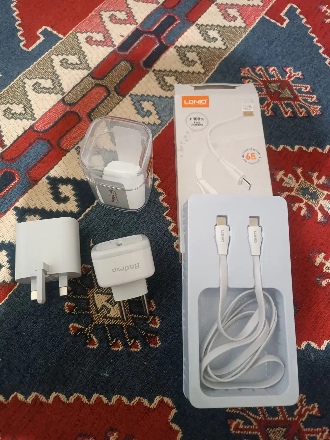 پک کامل شارژر و کابل و آداپتور مدل LDNIO و Hadron|لوازم جانبی موبایل و تبلت|اهواز, پردیس|دیوار