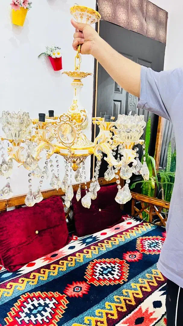 لوستر|لوستر و چراغ آویز|دزفول, |دیوار