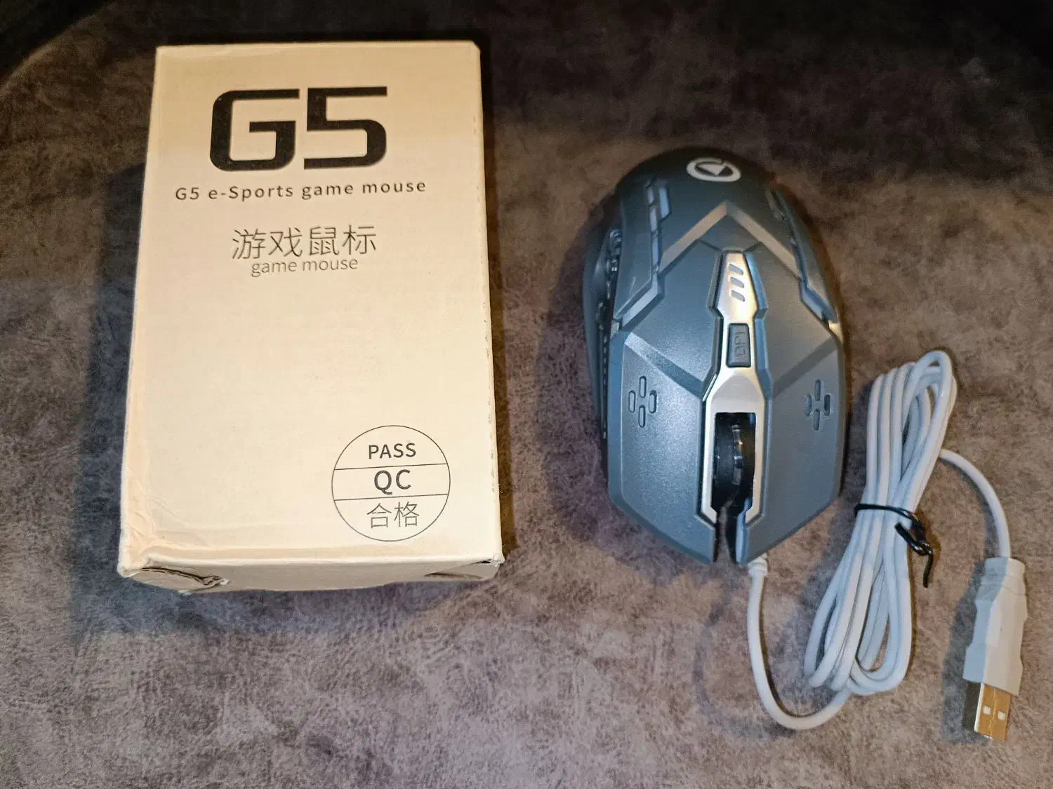 موس با سیم گیمینگ مدل Silver Eagle G5|قطعات و لوازم جانبی رایانه|ارومیه, |دیوار