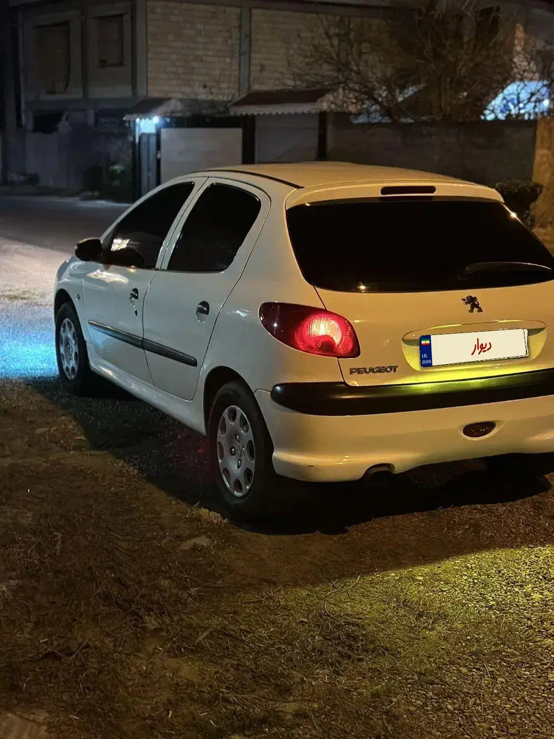 206 مدل ۸۹|خودرو سواری و وانت|خشکبیجار, |دیوار