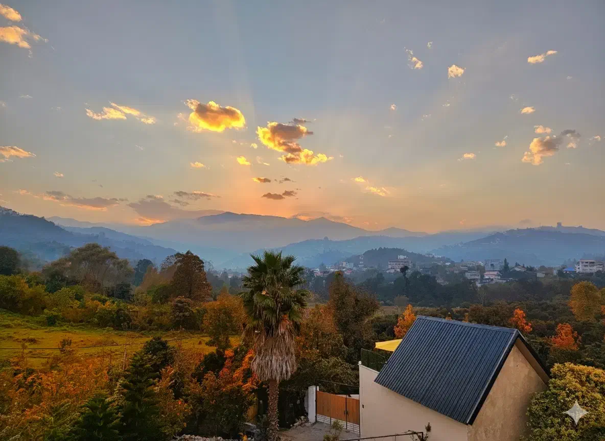 کلبه نوساز و جکوزی دار در دل جنگل رامسر ویو ابدی|اجارهٔ کوتاهمدت ویلا و باغ|رامسر, |دیوار