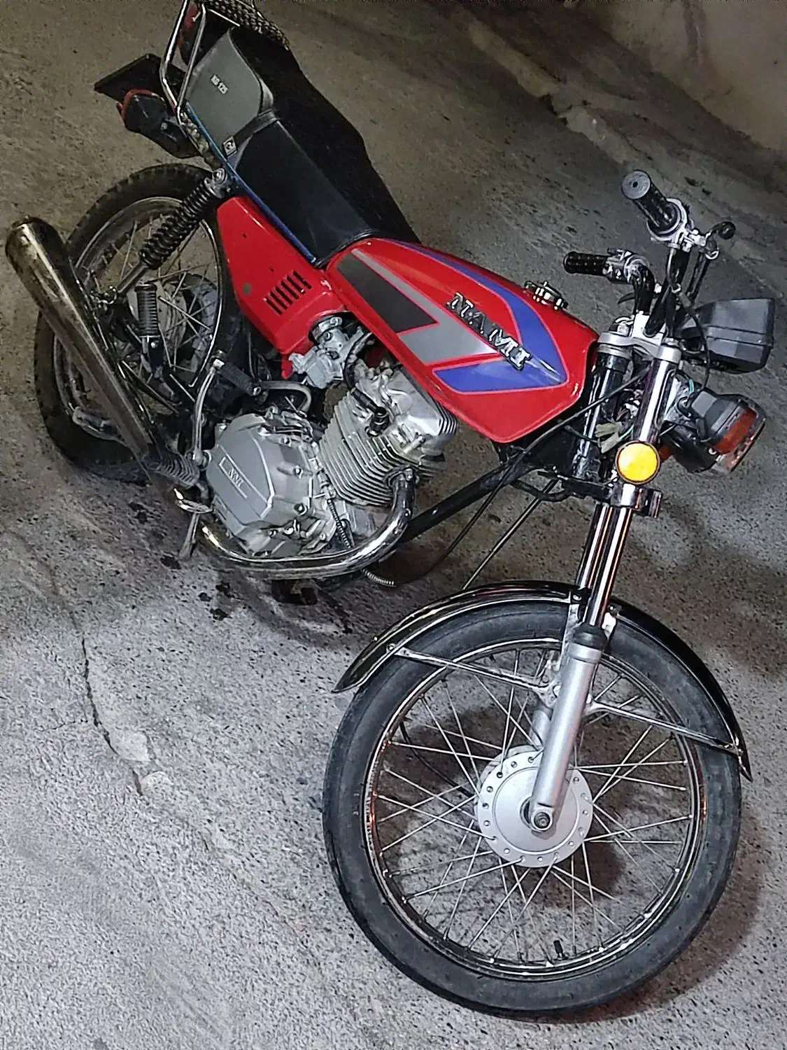 موتور نامی مزایده 150|موتورسیکلت|ایلام, |دیوار