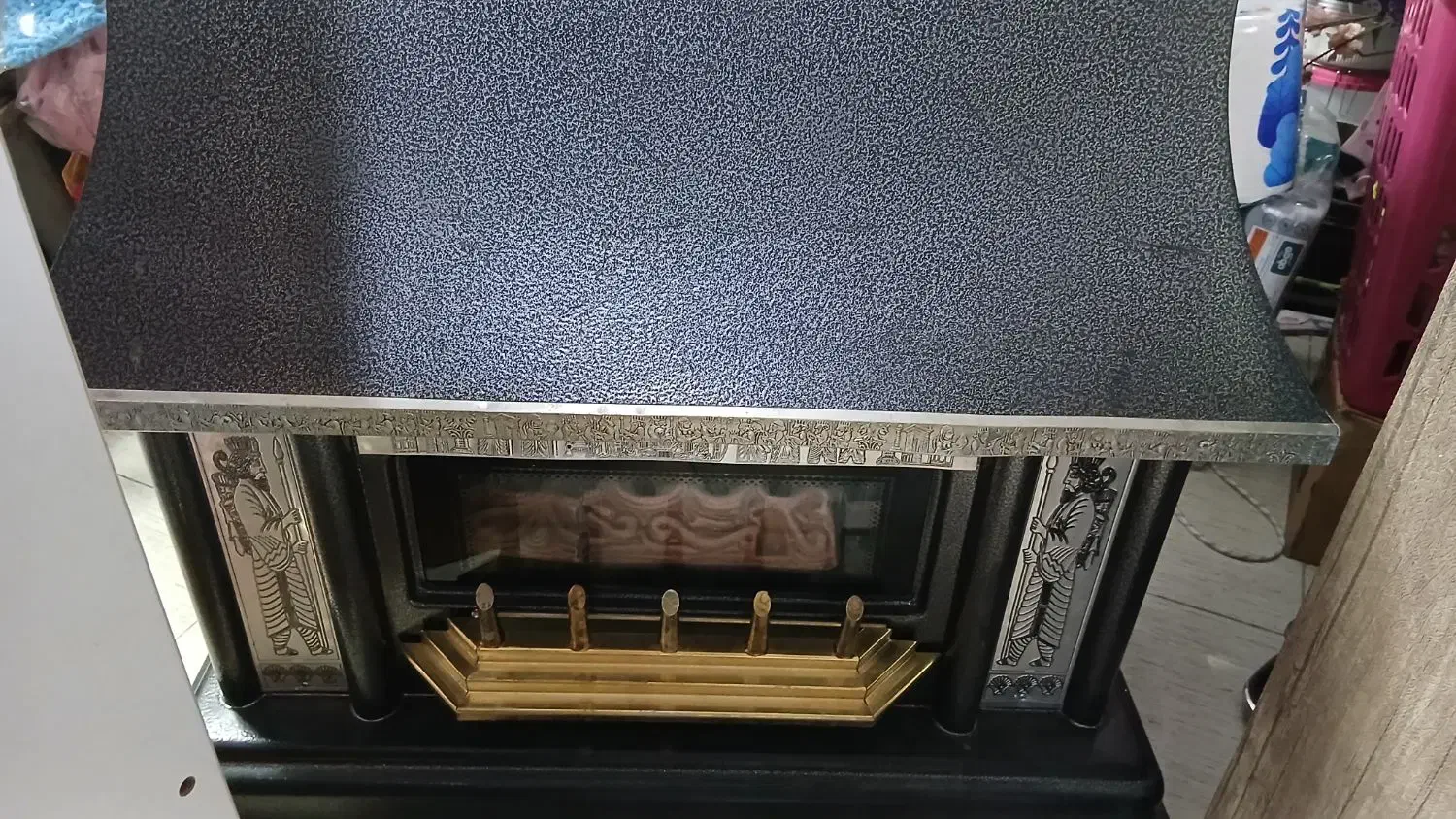 بخاری شومینه هیلتون. ۱متر در ۴۰ سالم|بخاری، هیتر، شومینه|اندیشه, اندیشه فاز ۴|دیوار