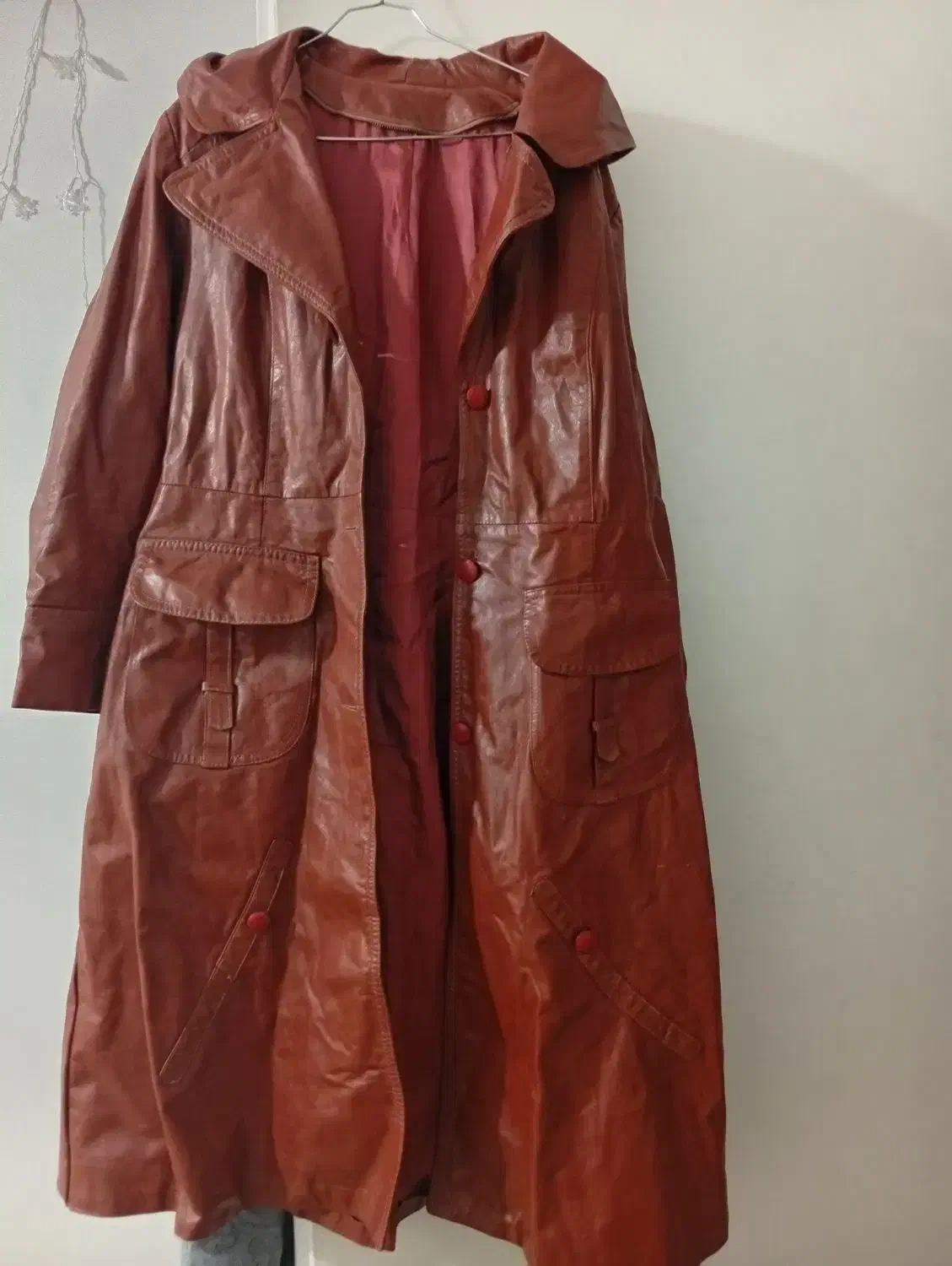 پالتوی زنانه چرم اصل|لباس|لواسان, |دیوار