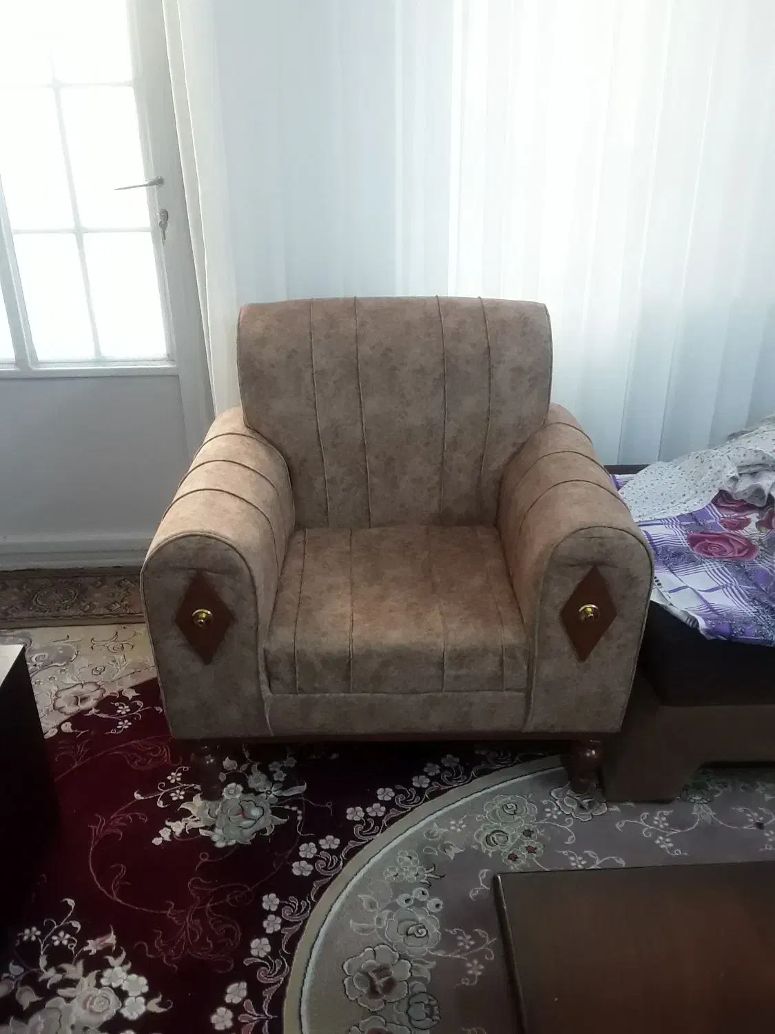 مبل ۷ نفره درحدنو|مبلمان خانگی و میز عسلی|کاشان, فاز ۲ ناجی آباد|دیوار